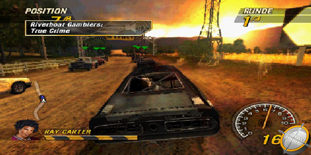 Psp flatout head on настройки