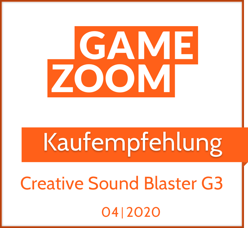 Creative Sound Blaster G3 Test Review